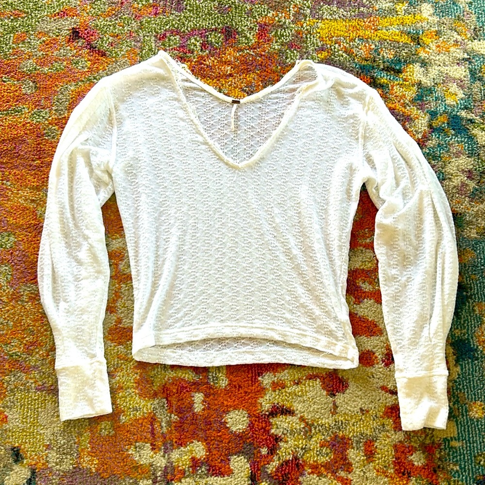 Free People light sweater L
